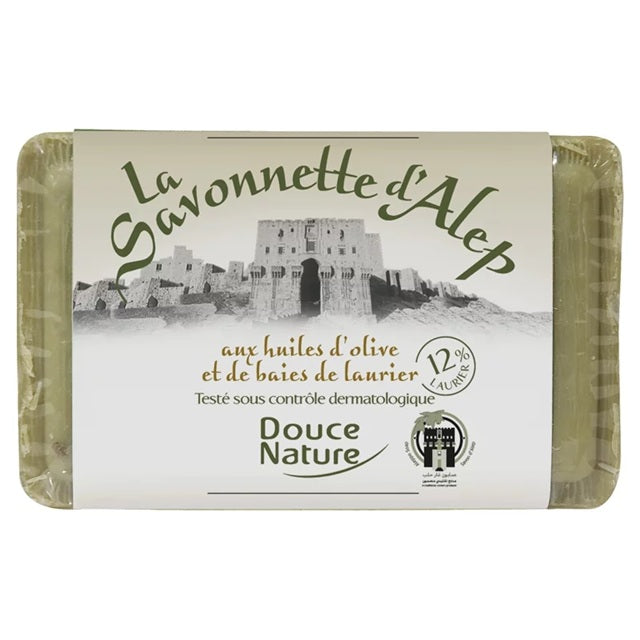 Pastilla de Jabón de Alepo 12% y Laurel Douce Nature