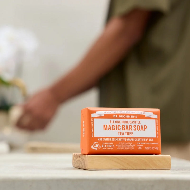 Pastilla de Jabón de Árbol de Té Dr. Bronner's
