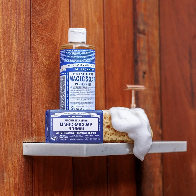 Pastilla de Jabón de Menta Dr. Bronner's