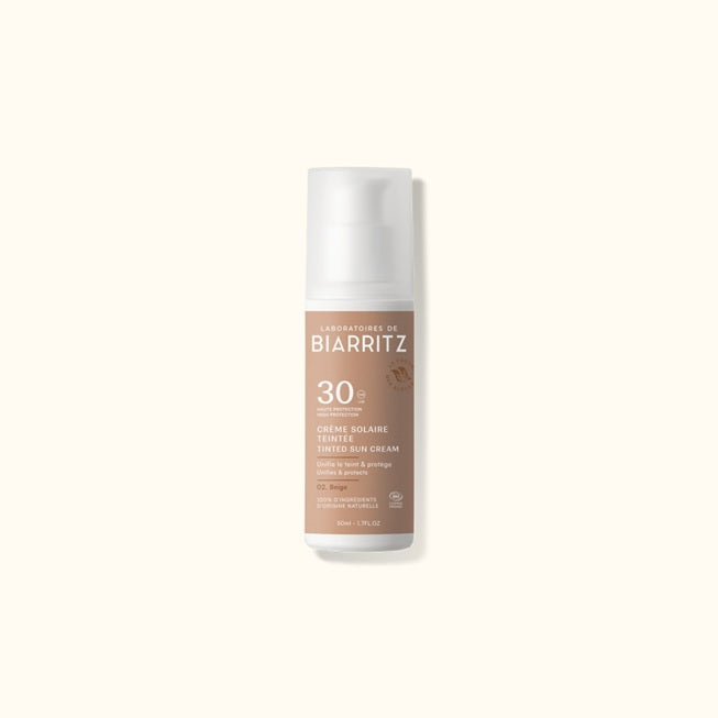 Protección Solar Facial Color Beige SPF 30 Laboratoires Biarritz