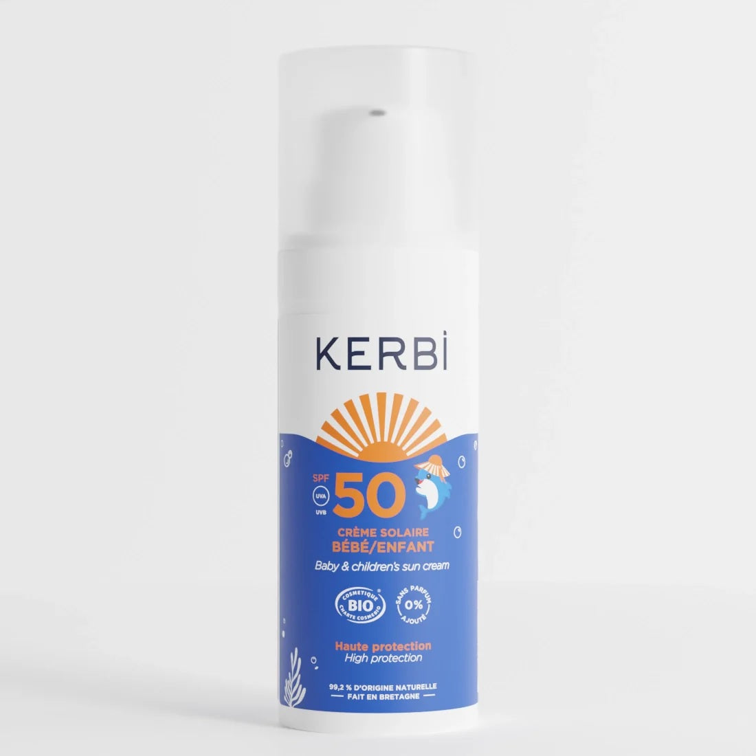 Protector Solar Infantil FPS 50 - Tamaño de Viaje Kerbi