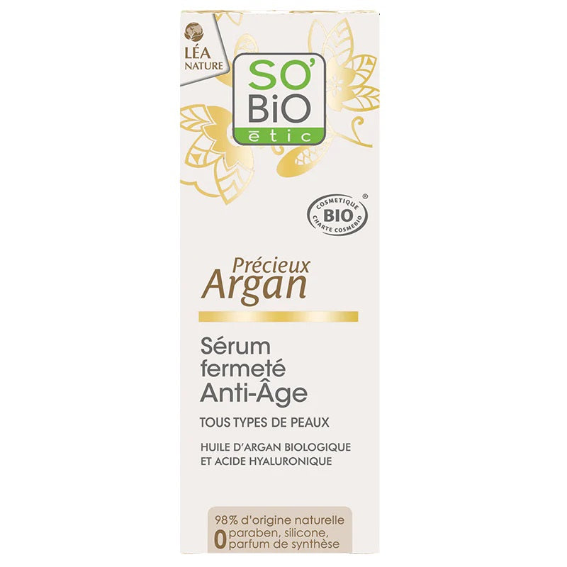 Sérum Reafirmante Antiedad Précieux Argan So bio