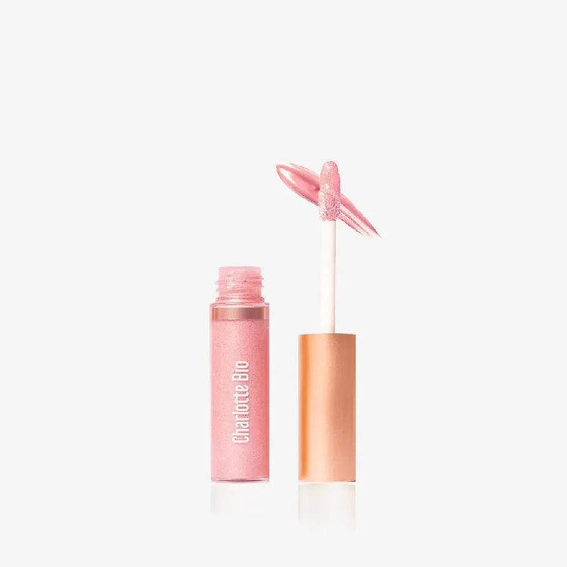 Sombra de Ojos Rosa Perla Líquida Ecológica Oro Charlotte Bio
