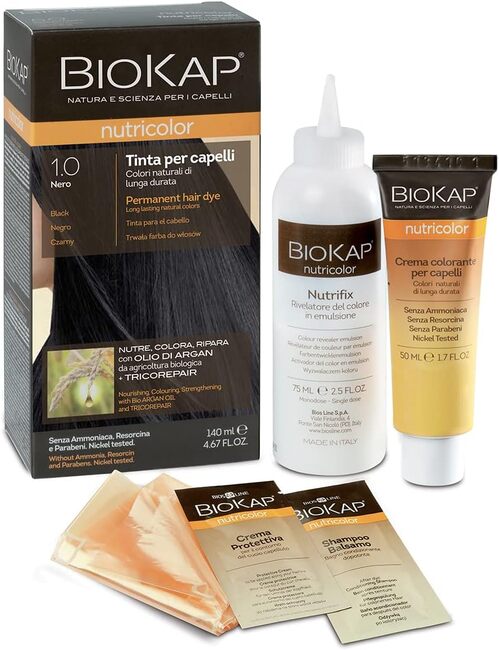 Tinte Negro 1.0 - Nutricolor Biokap