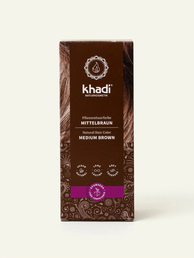 Tinte Vegetal Castaño Medio Khadi