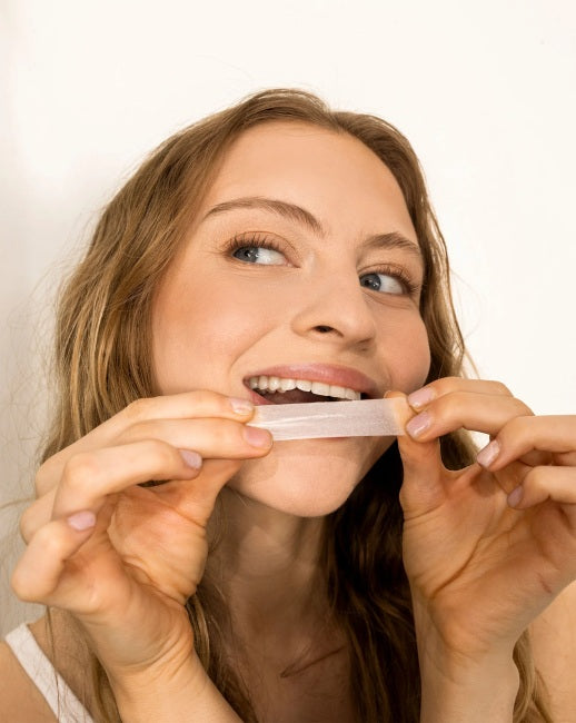 Tiras Dentales Blanqueadoras Aloe Vera The Humble Co.