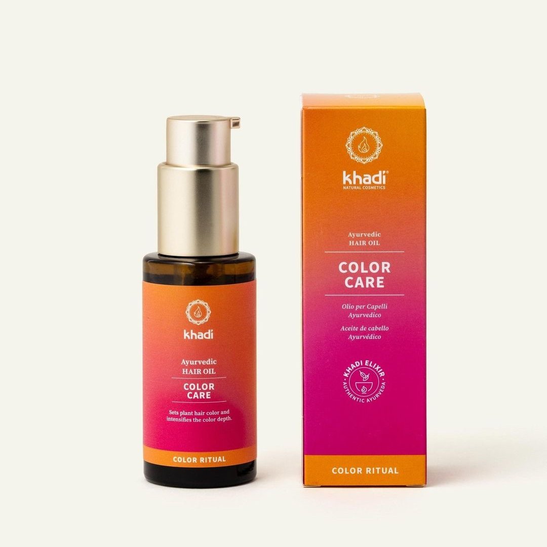 Aceite Capilar Fijador del Color 50ml Khadi