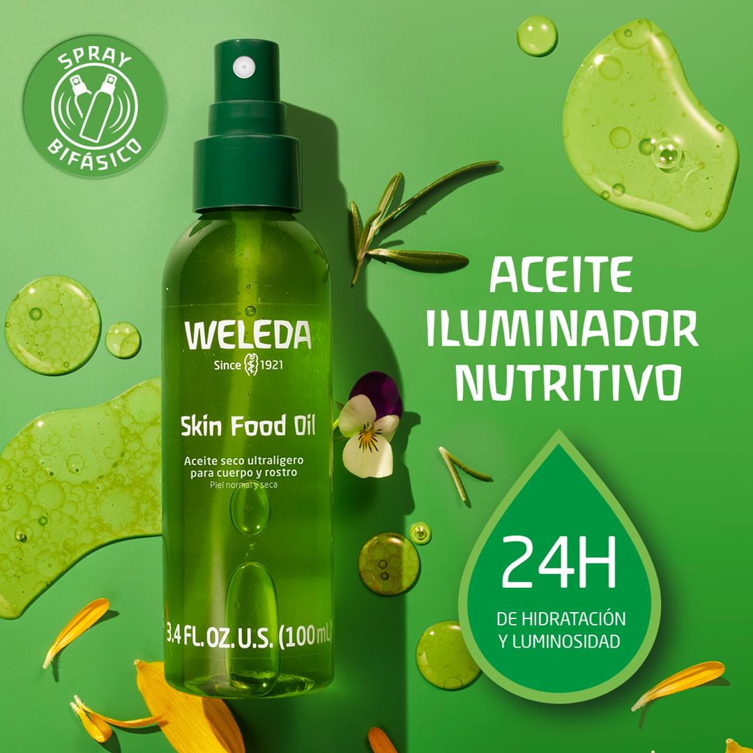 Aceite Seco Skinfood Weleda
