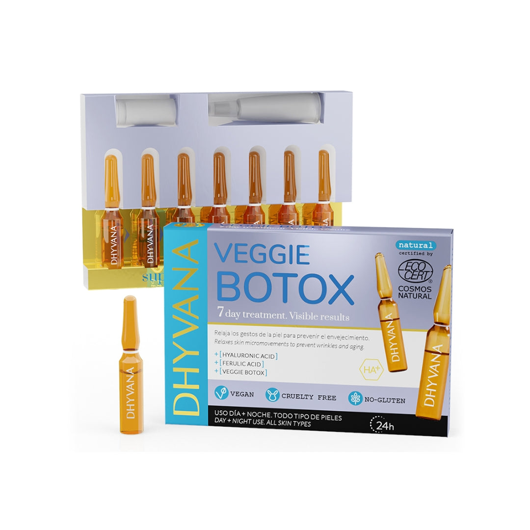 Ampollitas Faciales Veggie Botox Dhyvana