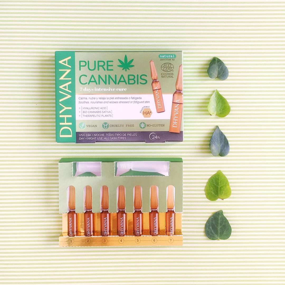 Ampollitas Faciales Pure Cannabis Dhyvana