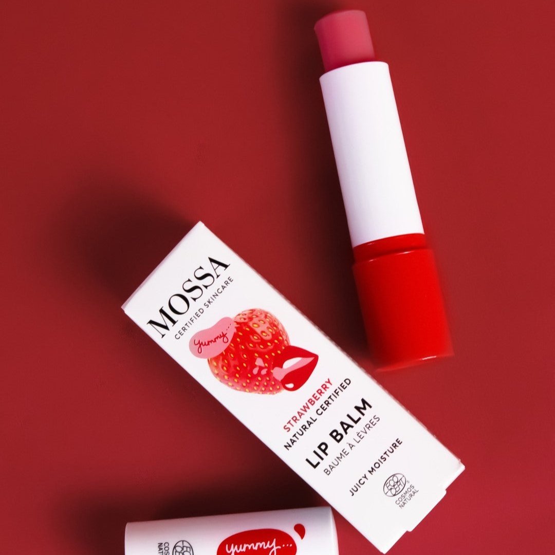 Bálsamo Labial de Fresa Mossa