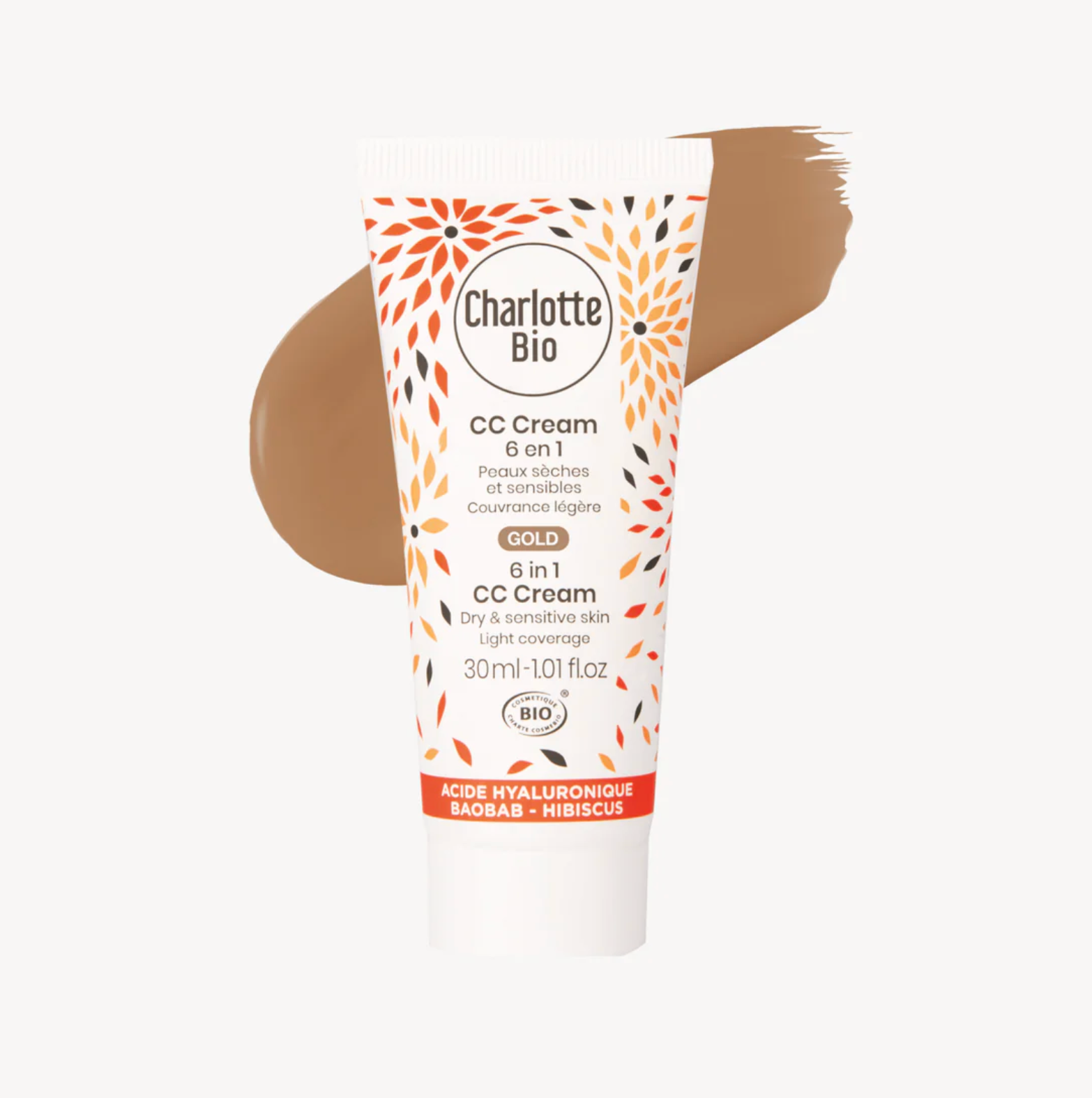 CC Cream Bio Tono Gold – Piel media a oscura Charlotte Bio