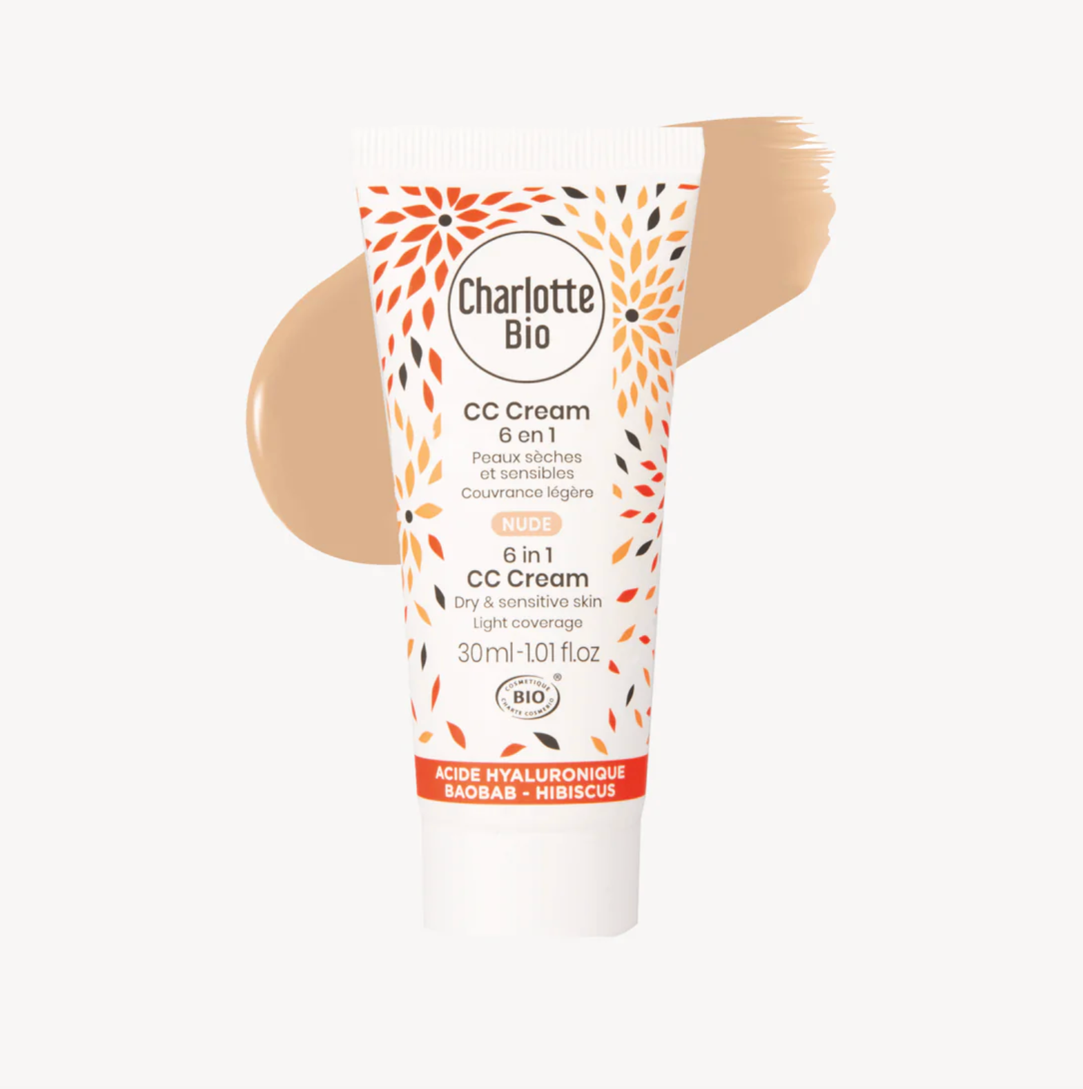 CC Cream Bio Tono Nude – Piel media Charlotte Bio
