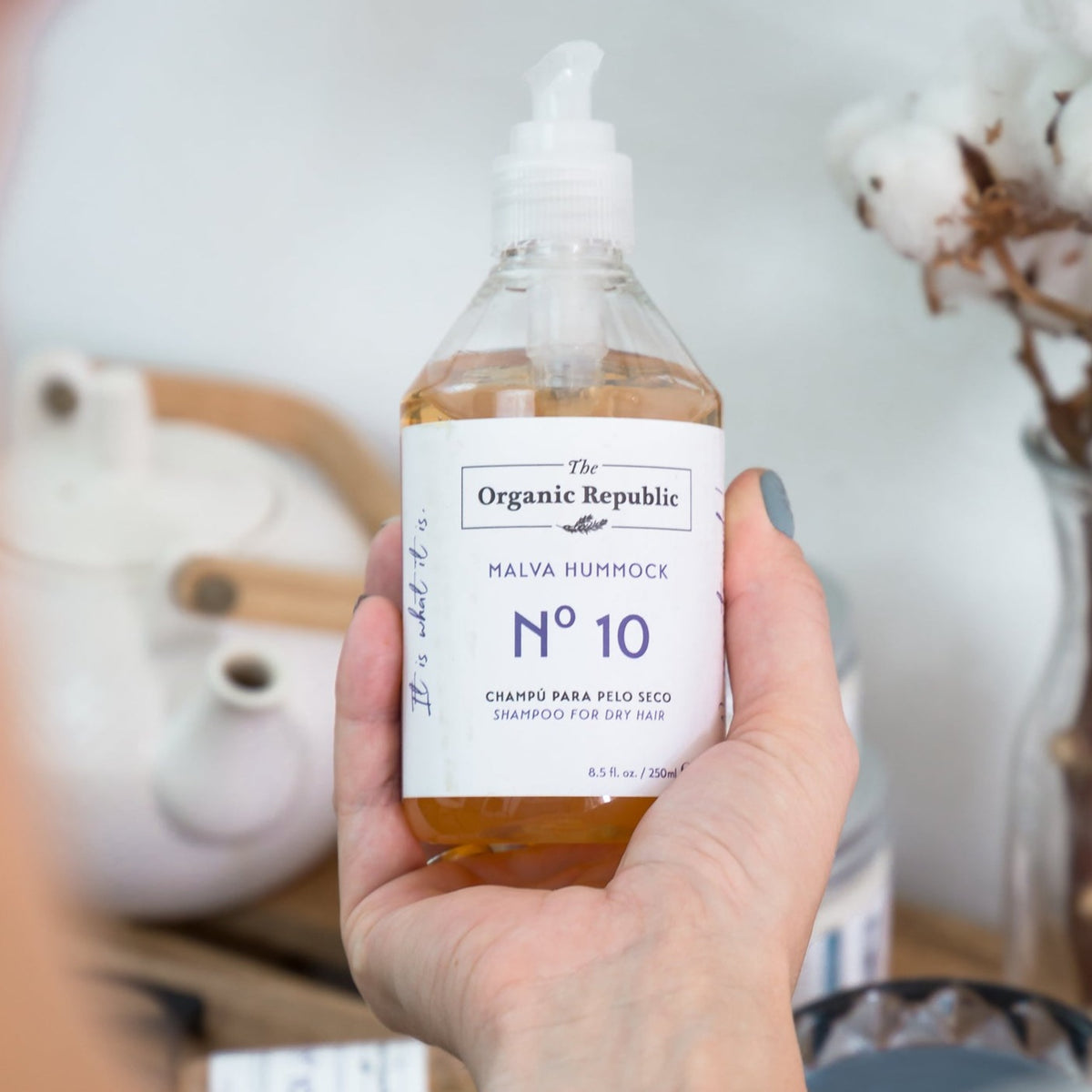 Champú Nutritivo para Pelo Seco y Dañado The Organic Republic