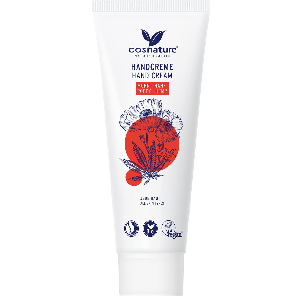 Crema de Manos Amapola & Cáñamo Cosnature