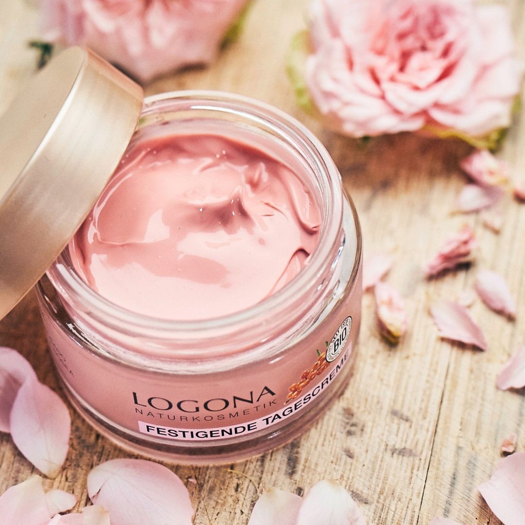 Crema de Día Reafirmante Rosada Age Protection Logona