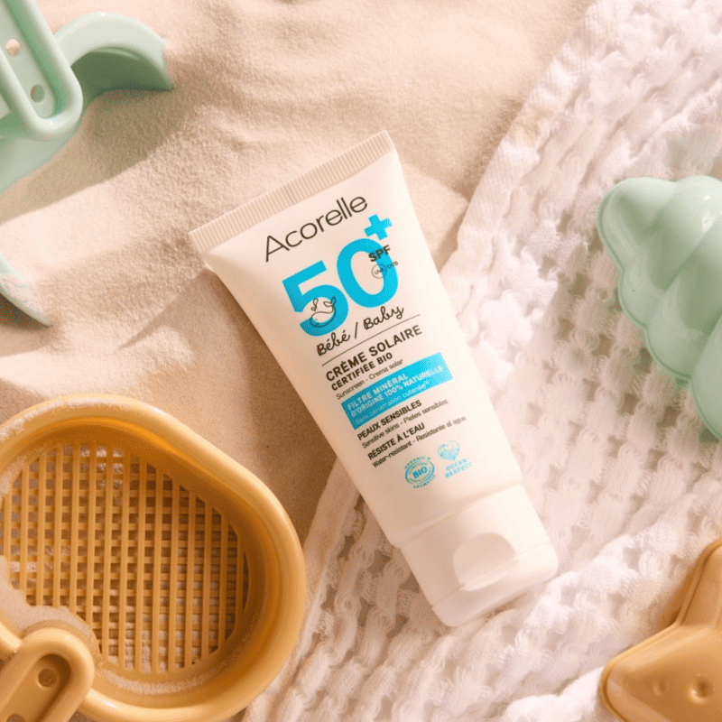 Crema Solar Bebé SPF 50+ Sin Perfume Acorelle