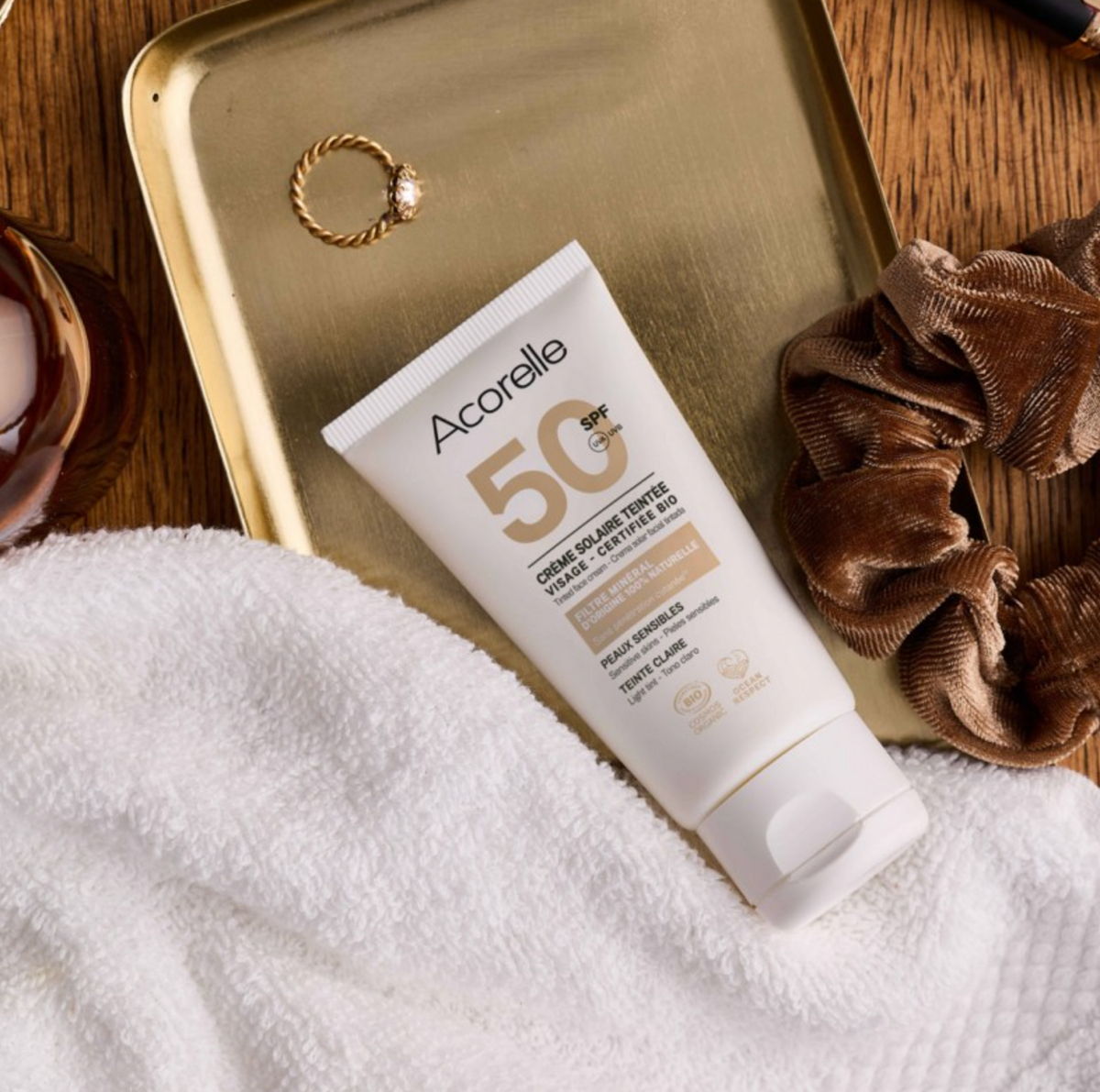 Crema Facial Tono Claro SPF 50 Acorelle