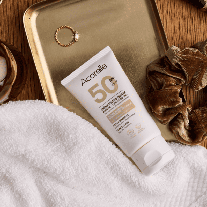 Crema Facial Tono Claro SPF 50 Acorelle