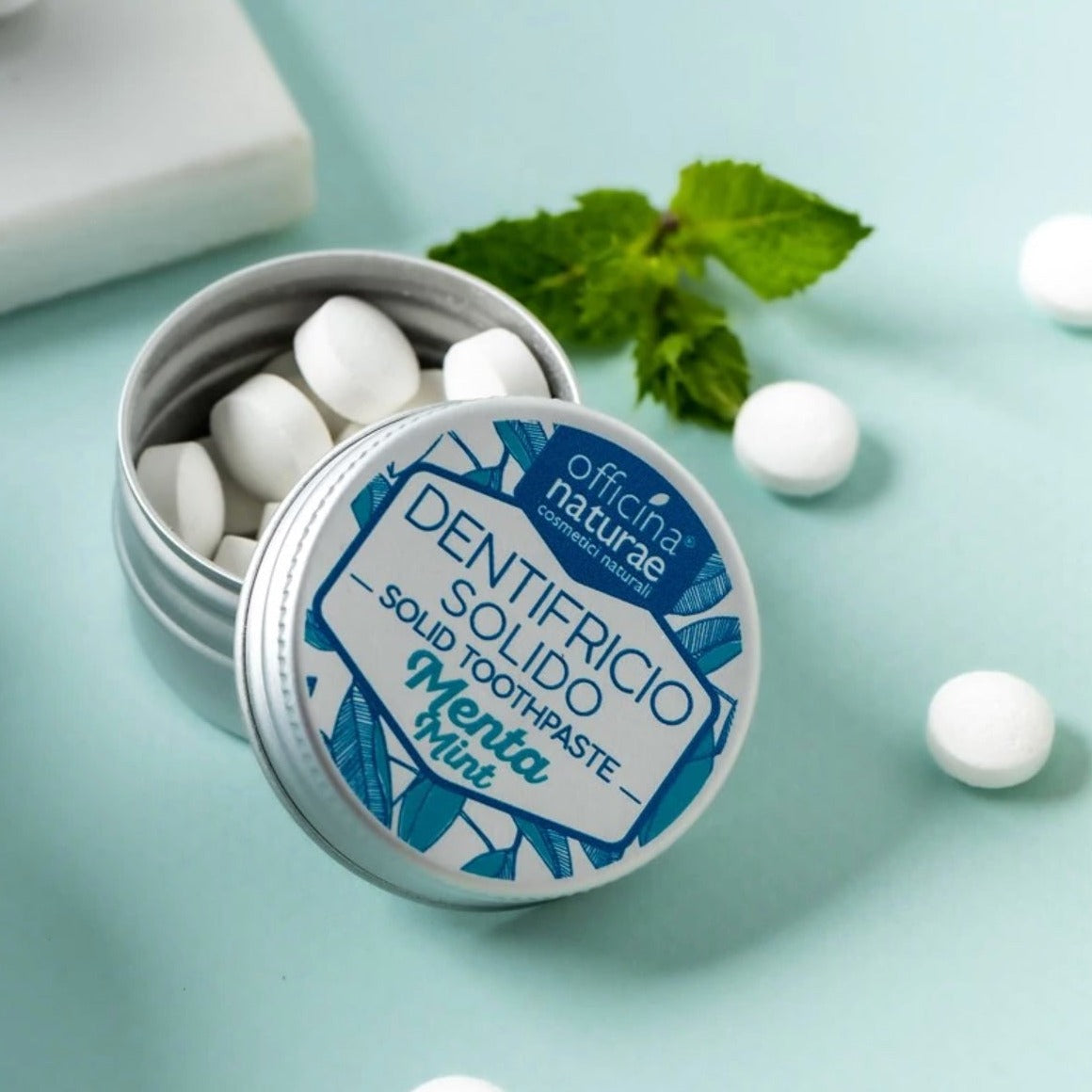 Pasta de Dientes de Viaje en Tabletas Officina Naturae