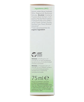 Duplo Gel Dentífrico Vegetal Weleda