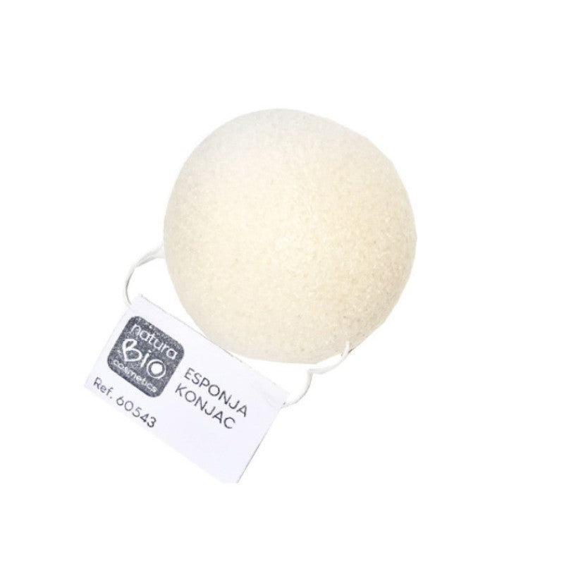 Esponja Konjac 100% Natural Naturcosmetika