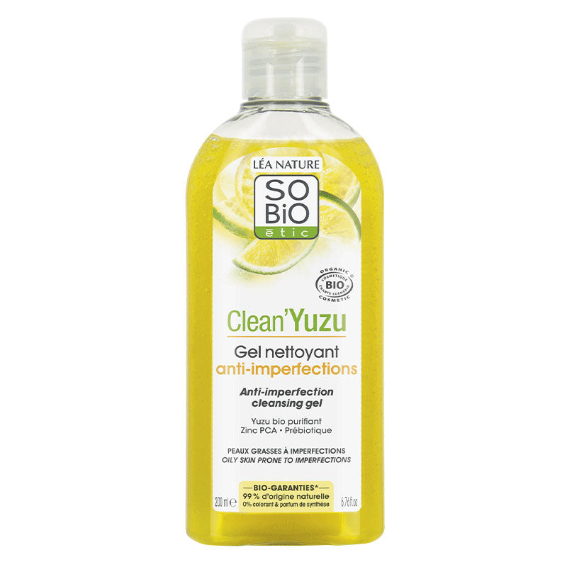 Gel Limpiador Anti-Imperfecciones Clean'Yuzu So'Bio