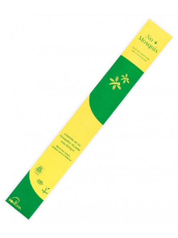 Incienso No+Mosquis - Bastón Largo Repelente de Mosquitos BioAroma