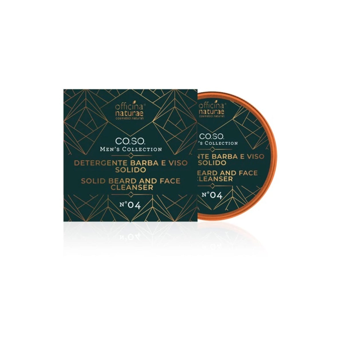 Jabón Sólido para Barba y Rostro N°04 Officina Naturae