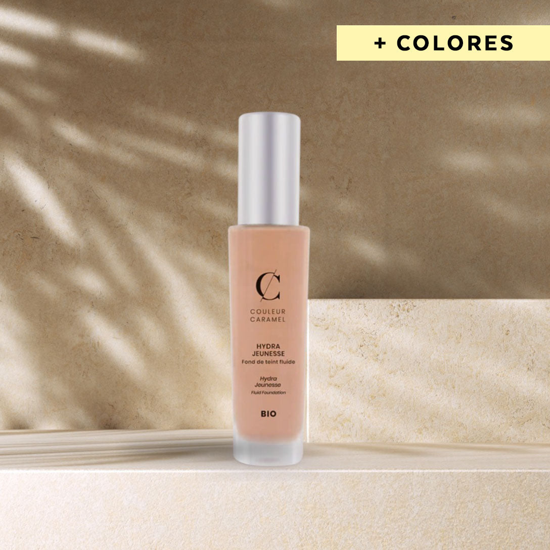Maquillaje Fuído Hydra Jeunesse Bio Couleur Caramel