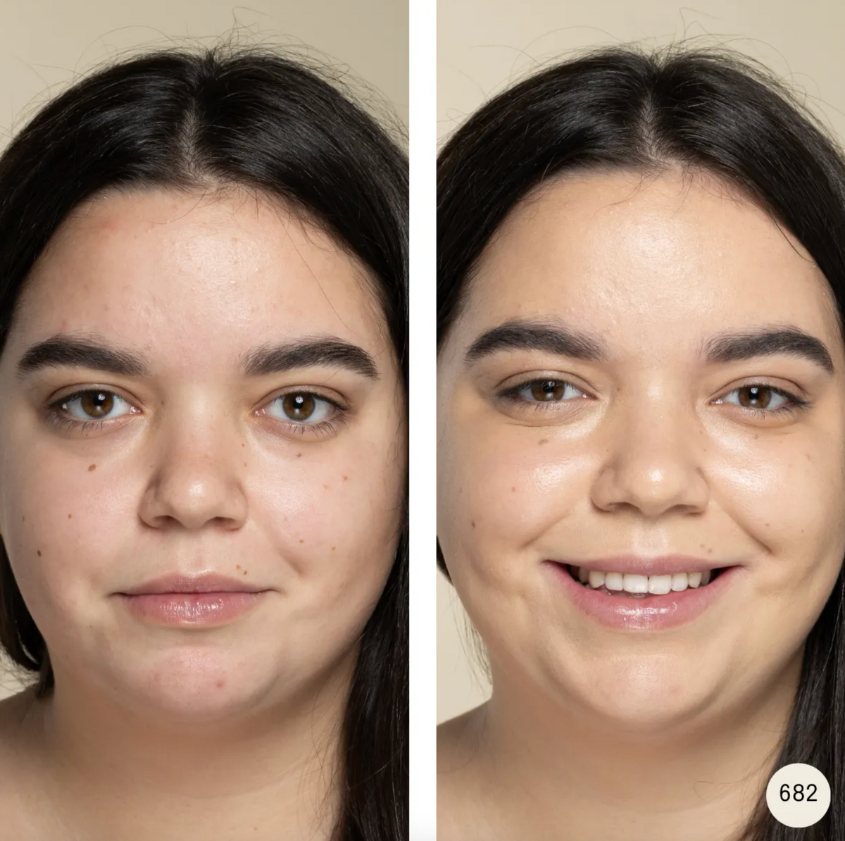 Base de maquillaje sérum mineral bio 682 SPF 20 Uoga Uoga