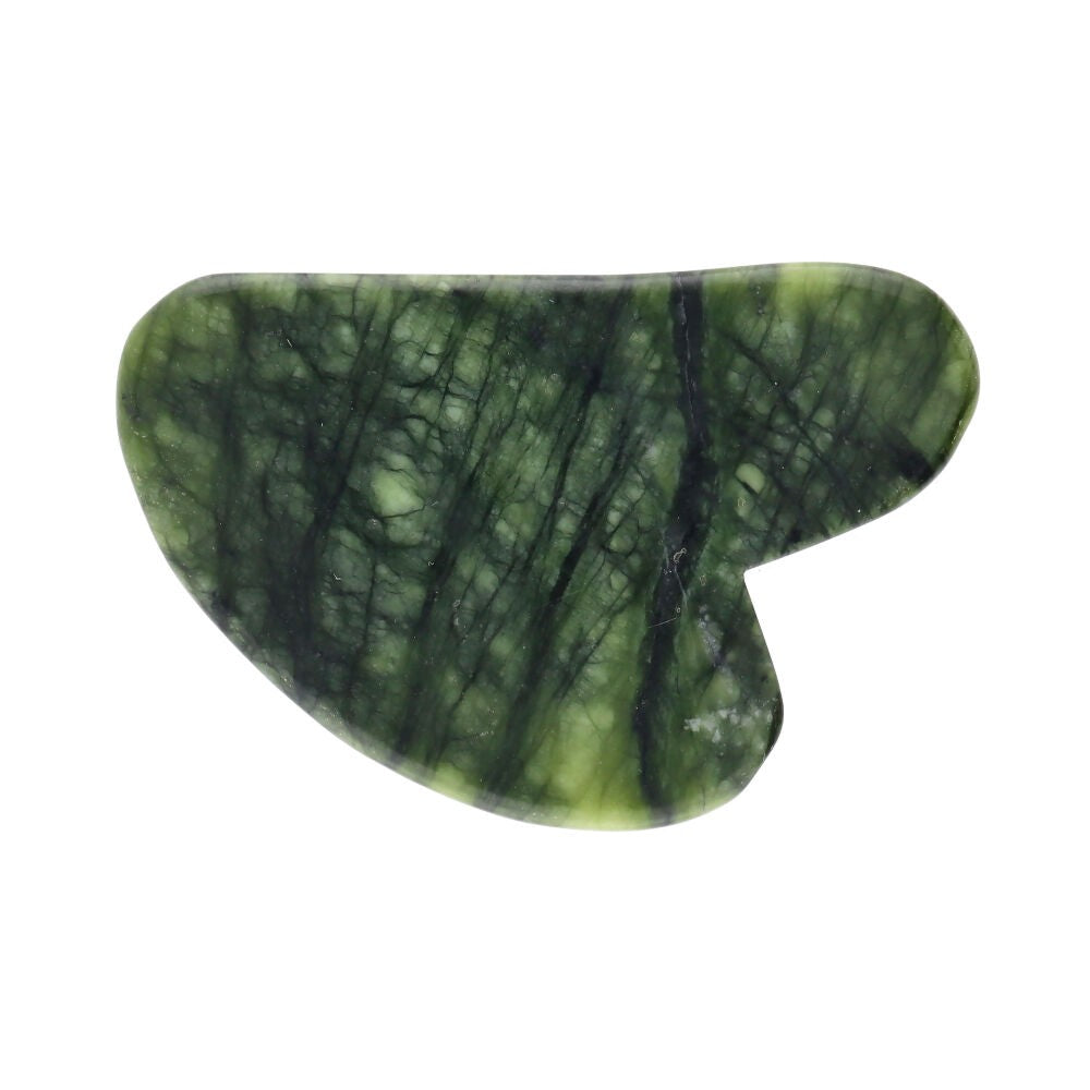 Masajeador Gua Sha de Jade