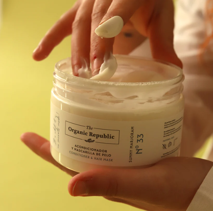 Acondicionador y Mascarilla Nutritiva y Desenredante The Organic Republic