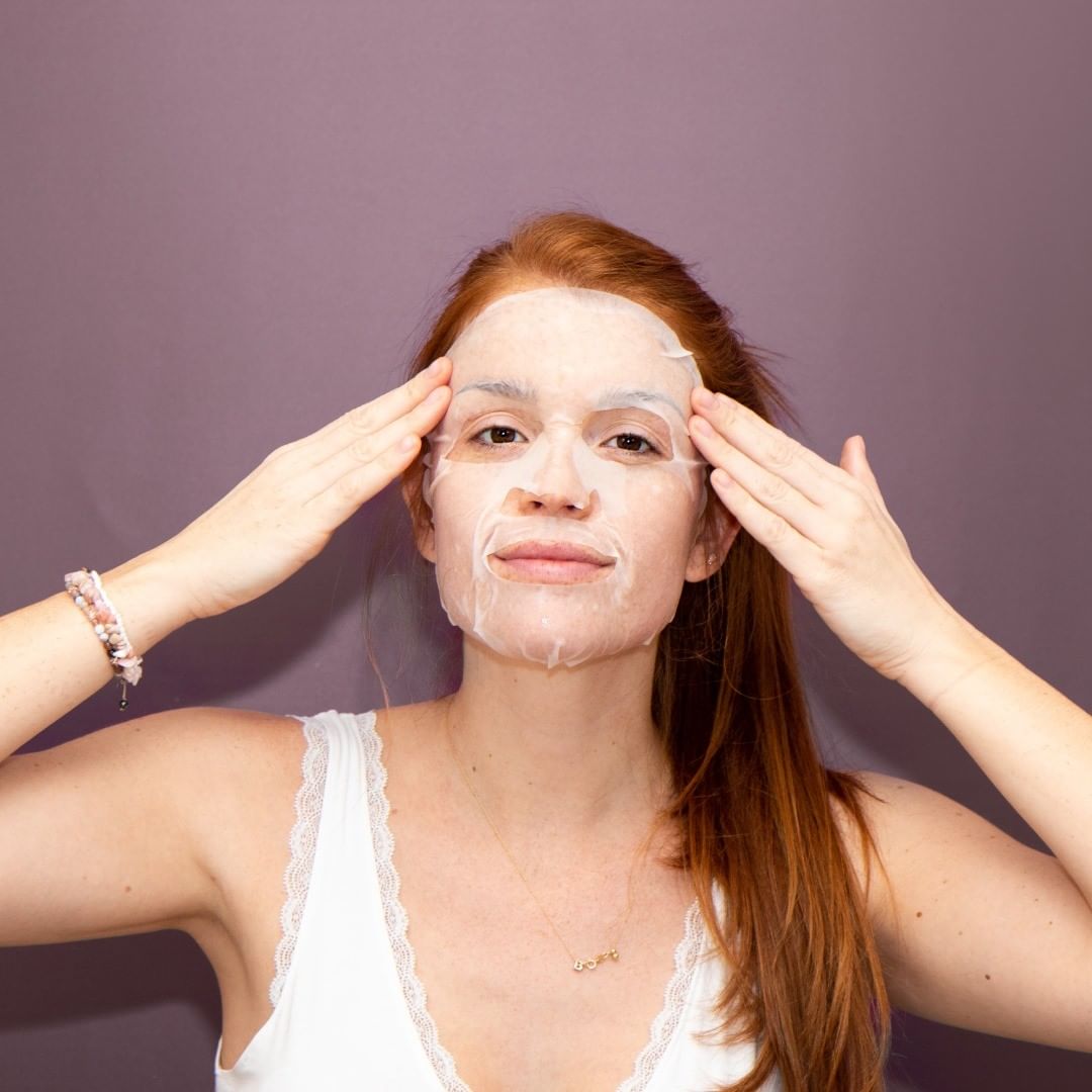 Mascarilla Facial Tela Pro-Collagen Esential Aroms