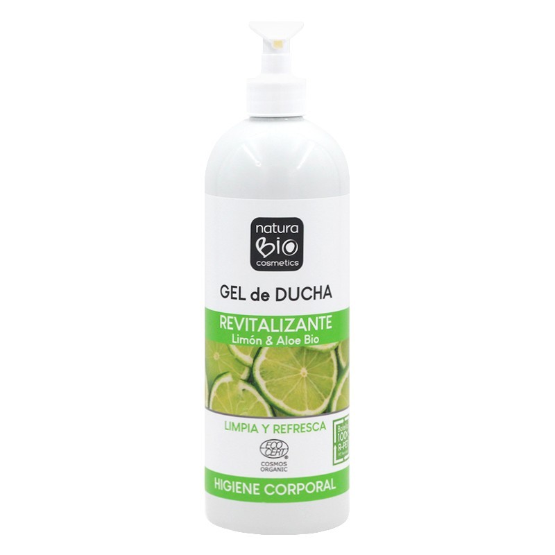 Gel de Ducha Revitalizante Limón & Aloe NaturaBio