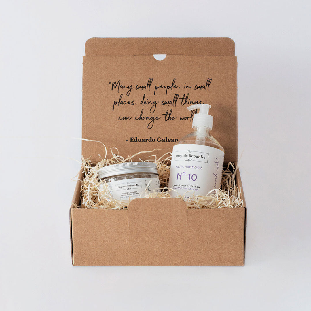 Pack Champú Cabello Seco + Acondicionador y Mascarilla The Organic Republic