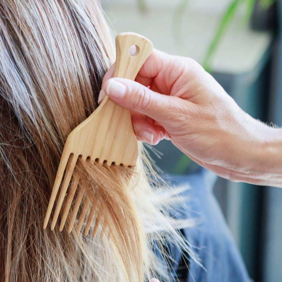 Peine Afro de Bambú Cap Bambou