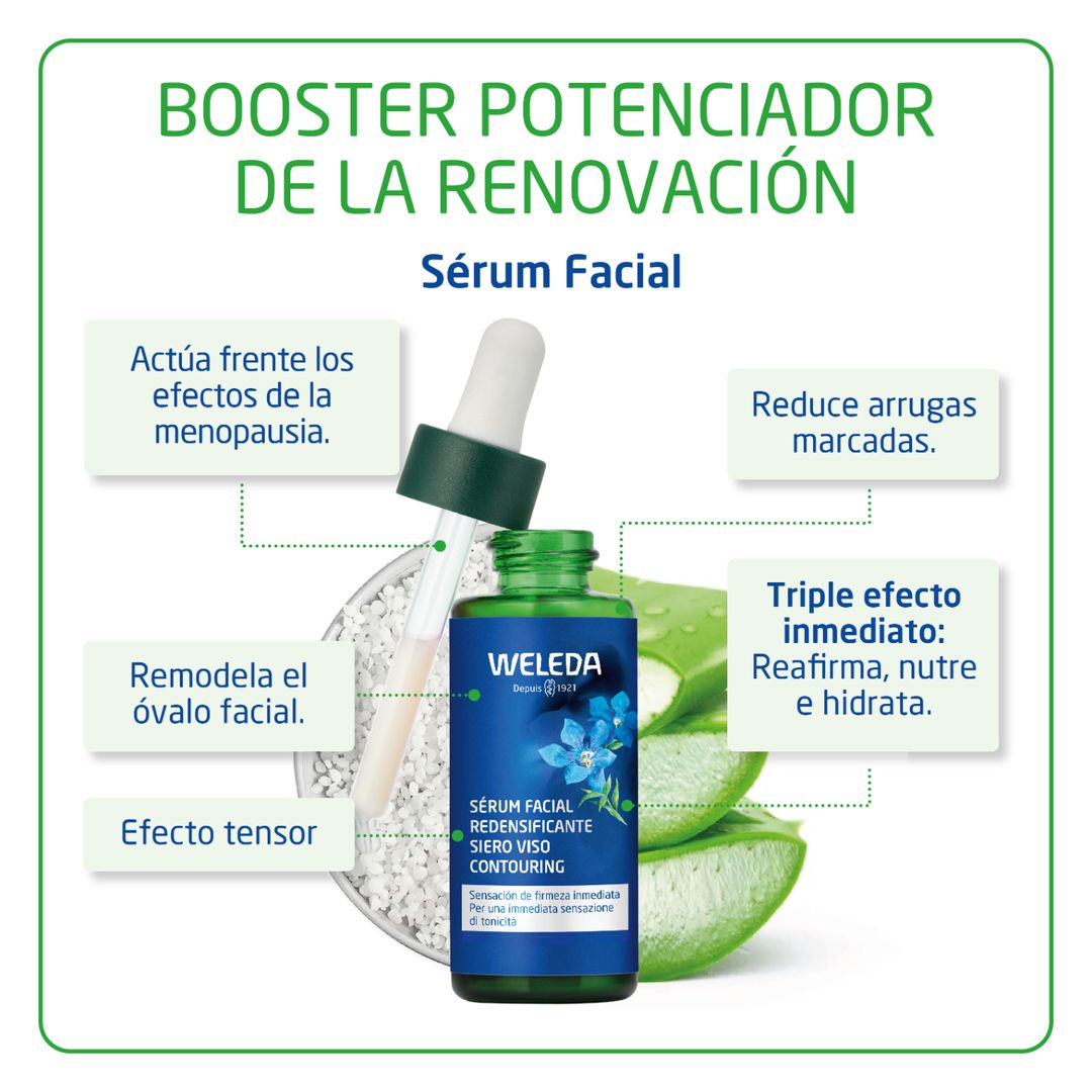 Sérum Redensificante de Genciana Azul y Edelweiss Weleda