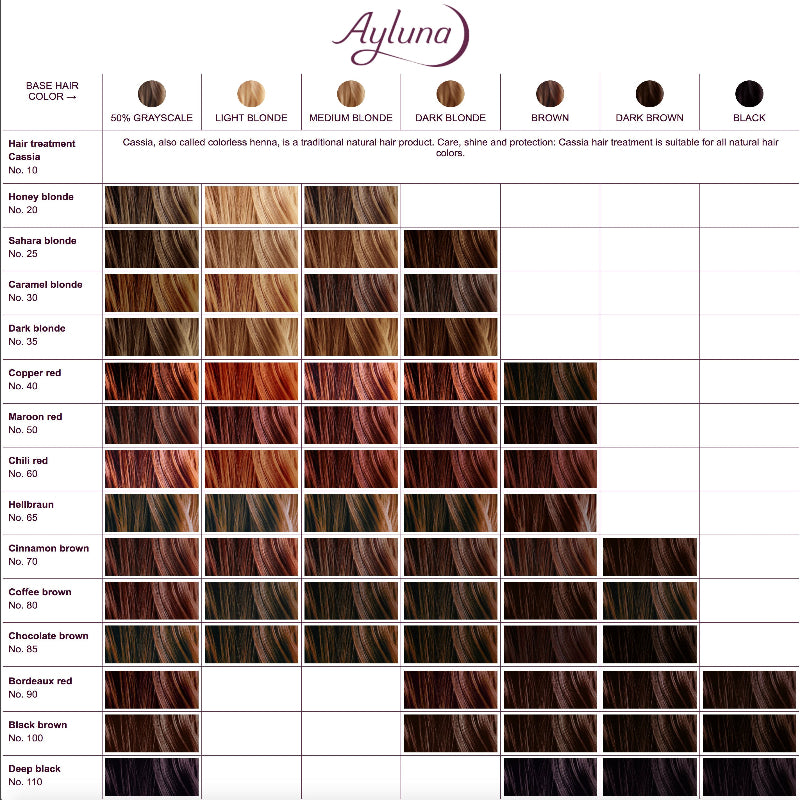 Tintes Naturales para el Cabello Ayluna