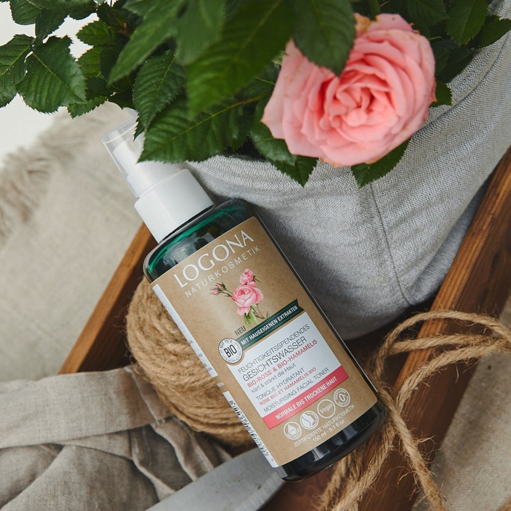 Tónico Facial Hidratante Rosa Damascena Logona