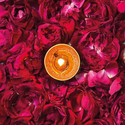 Aceite Corporal Amor Rosa 100ml Khadi