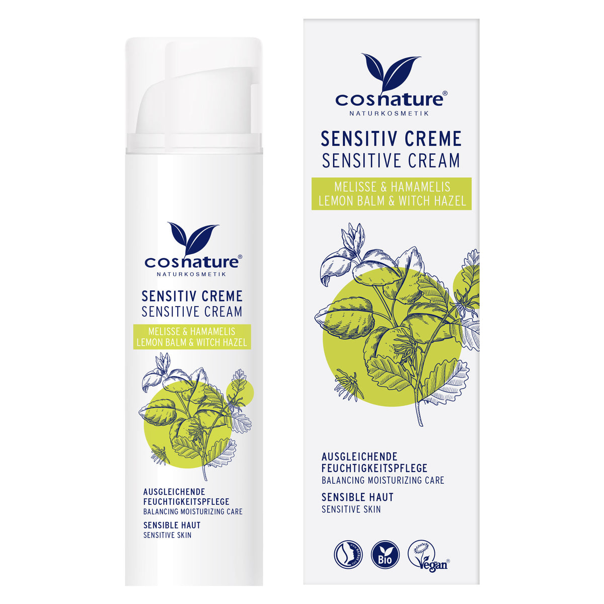Crema Facial Sensitive Melisa Bio Cosnature
