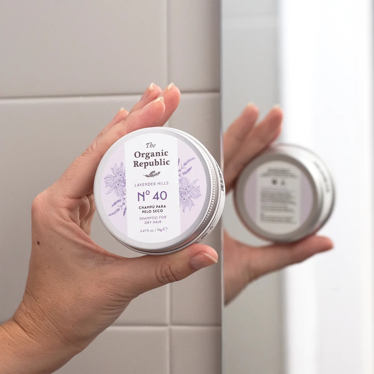 Champú Sólido Para Pelo Seco The Organic Republic 70 g