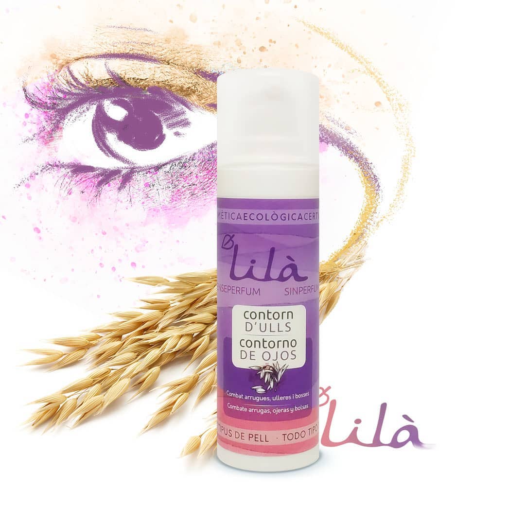 Contorno de Ojos Natural Sin Perfume Lilà Cosmètics 30 ml