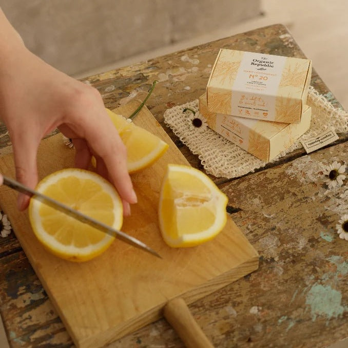 Jabón Sólido Lemongrass The Organic Republic 100 g