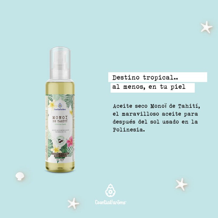 Aceite Seco Monoï de Tahití Esential Aroms