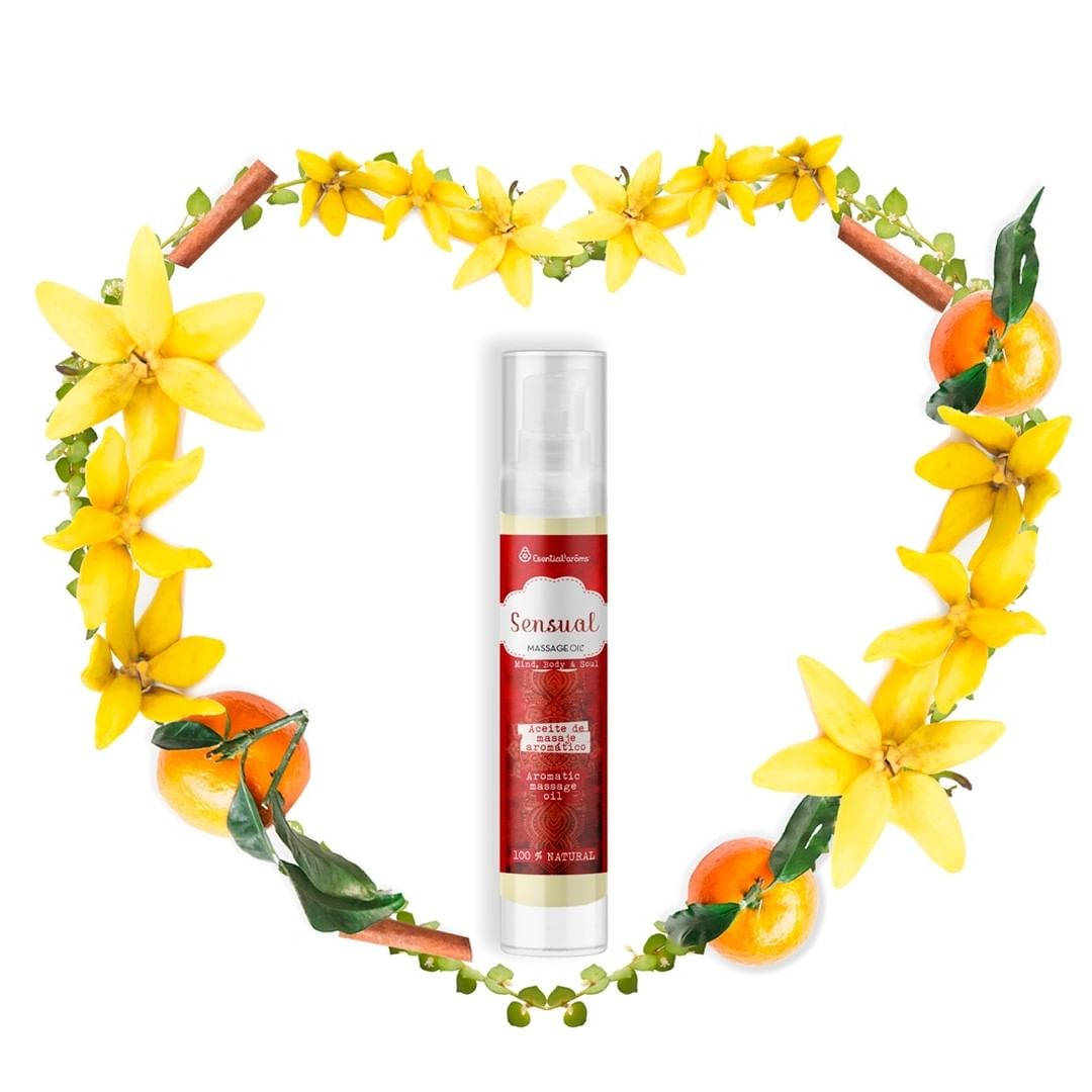 Aceite de Masaje Aromático Sensual Esential Aroms