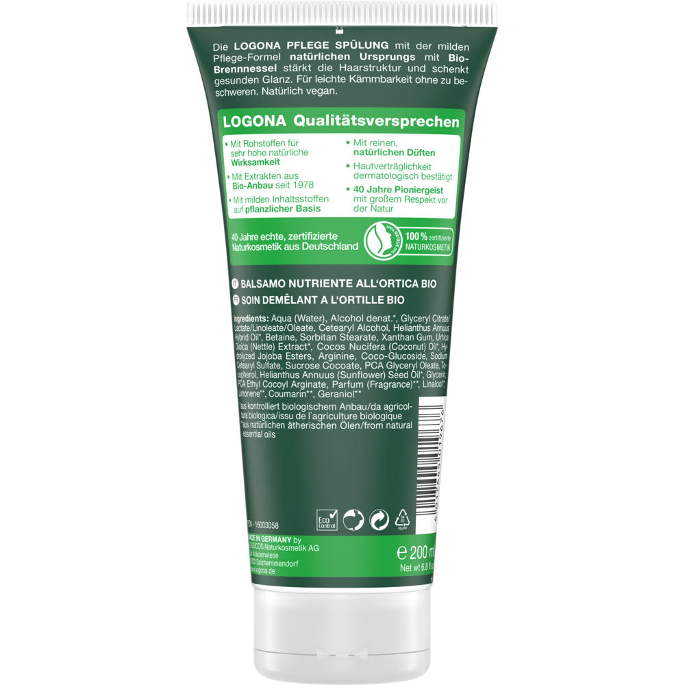 Acondicionador Capilar Ortiga Orgánica Logona