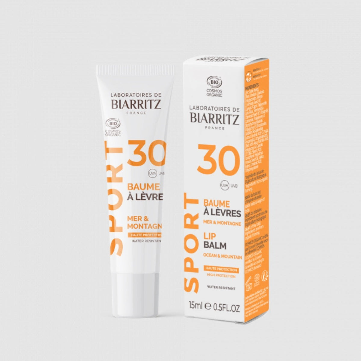 Bálsamo Labial SPF 30 Deporte y Viaje Laboratoires Biarritz