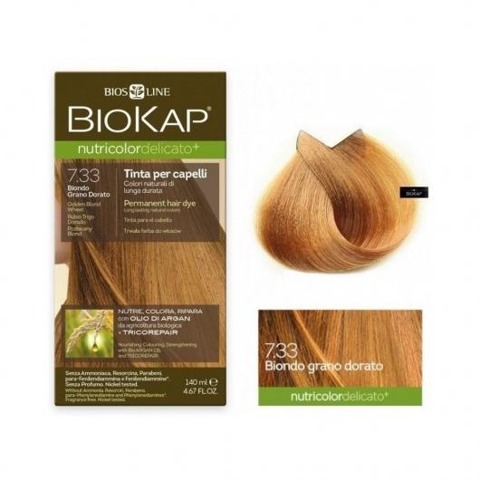Tinte Delicato 7.33 - Rubio Trigo Dorado Biokap